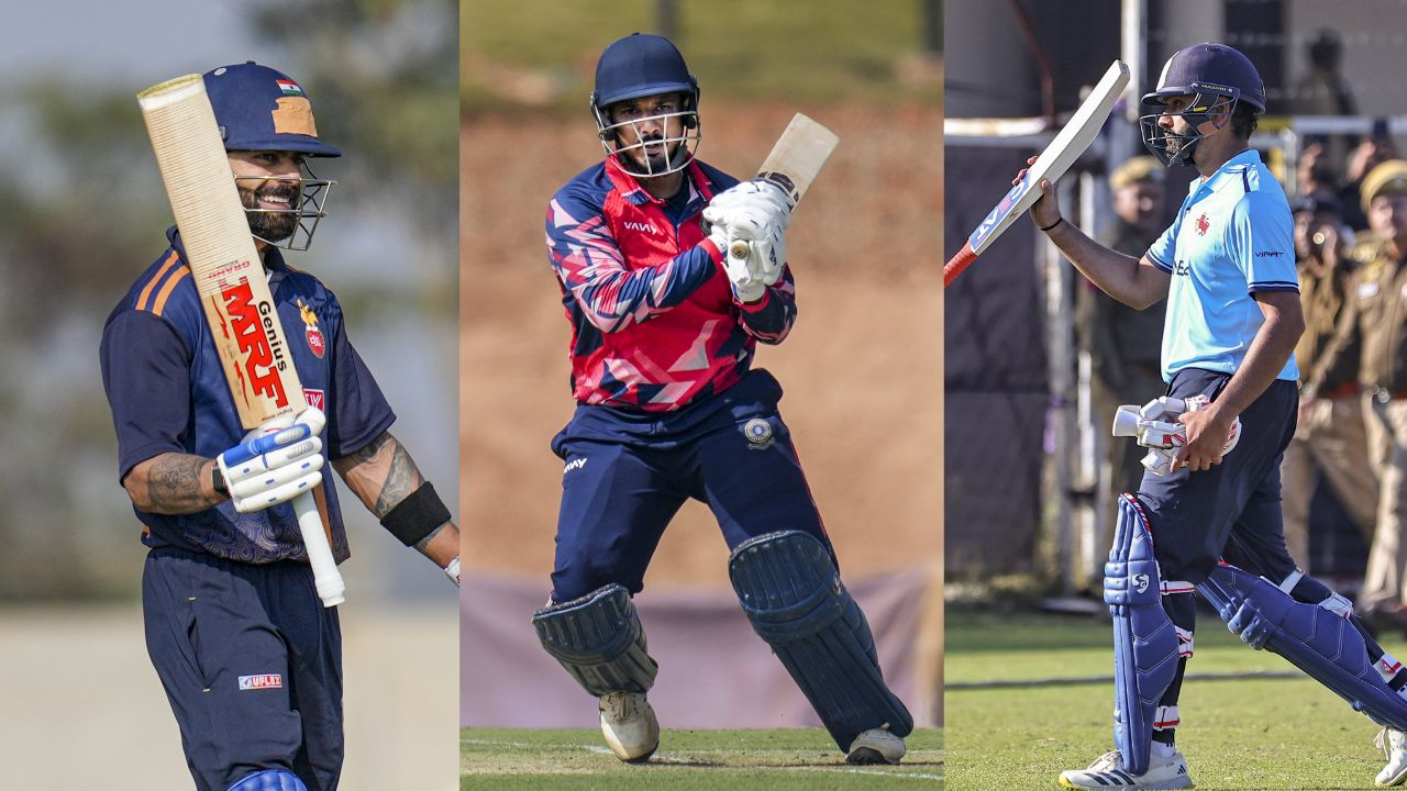 virat kohli and rohit sharma vijay hazare trophy