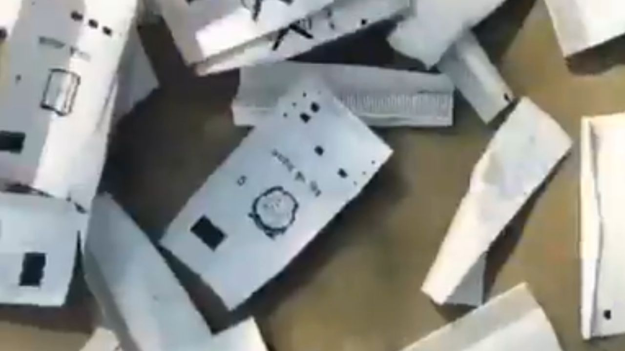 samastipur vvpat slip । Photo Credit: X/Screengrab