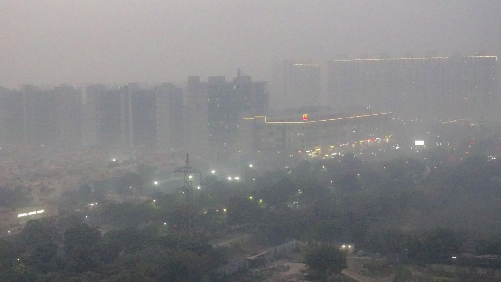 Smog in Delhi