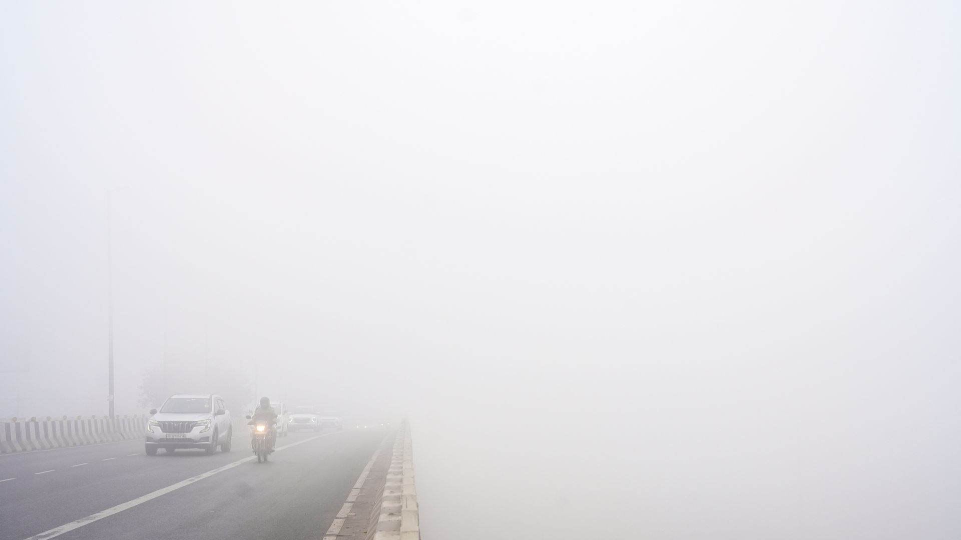 Fog in Delhi