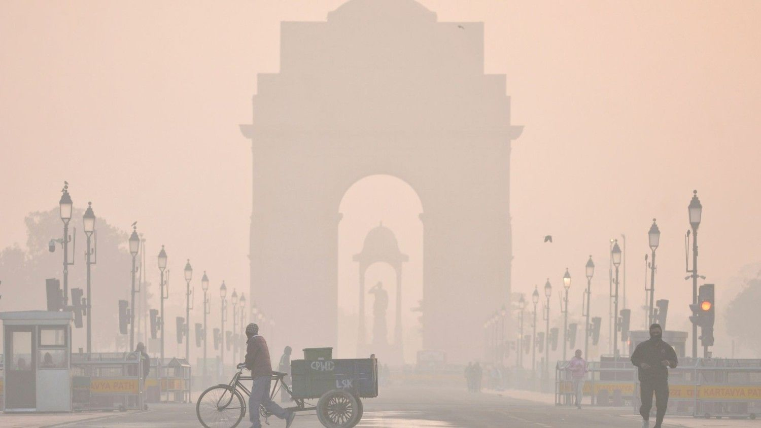 Fog in Delhi