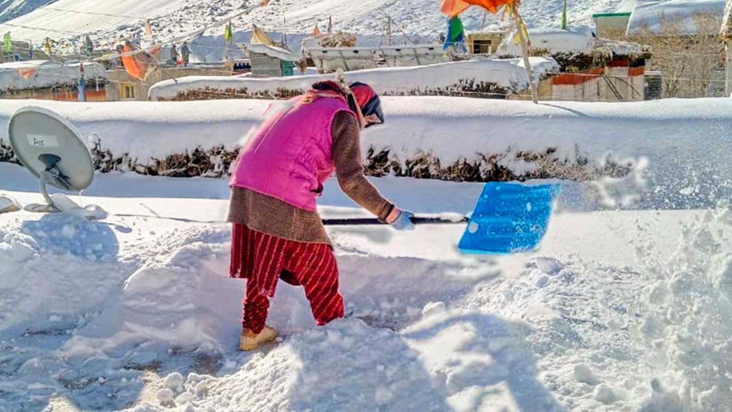 Snowfall in Himachal Pradesh