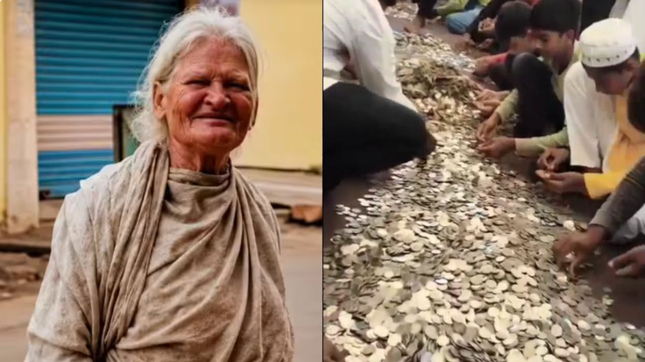 Mandya beggar woman