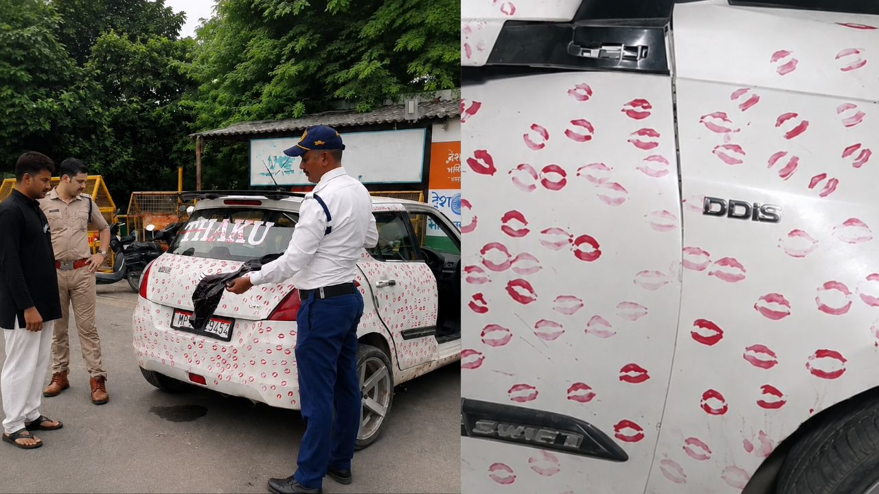 Gwalior viral car