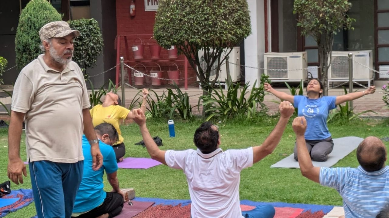 Yoga camp