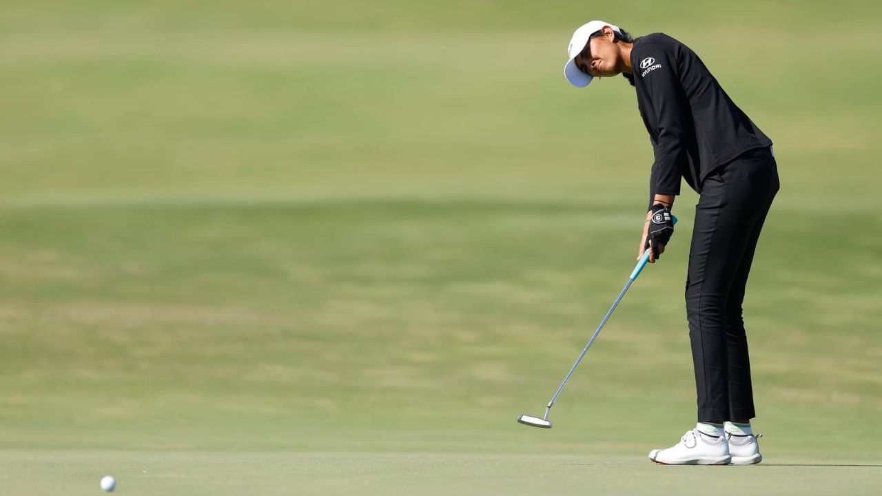 Aditi Ashok Playing Golf