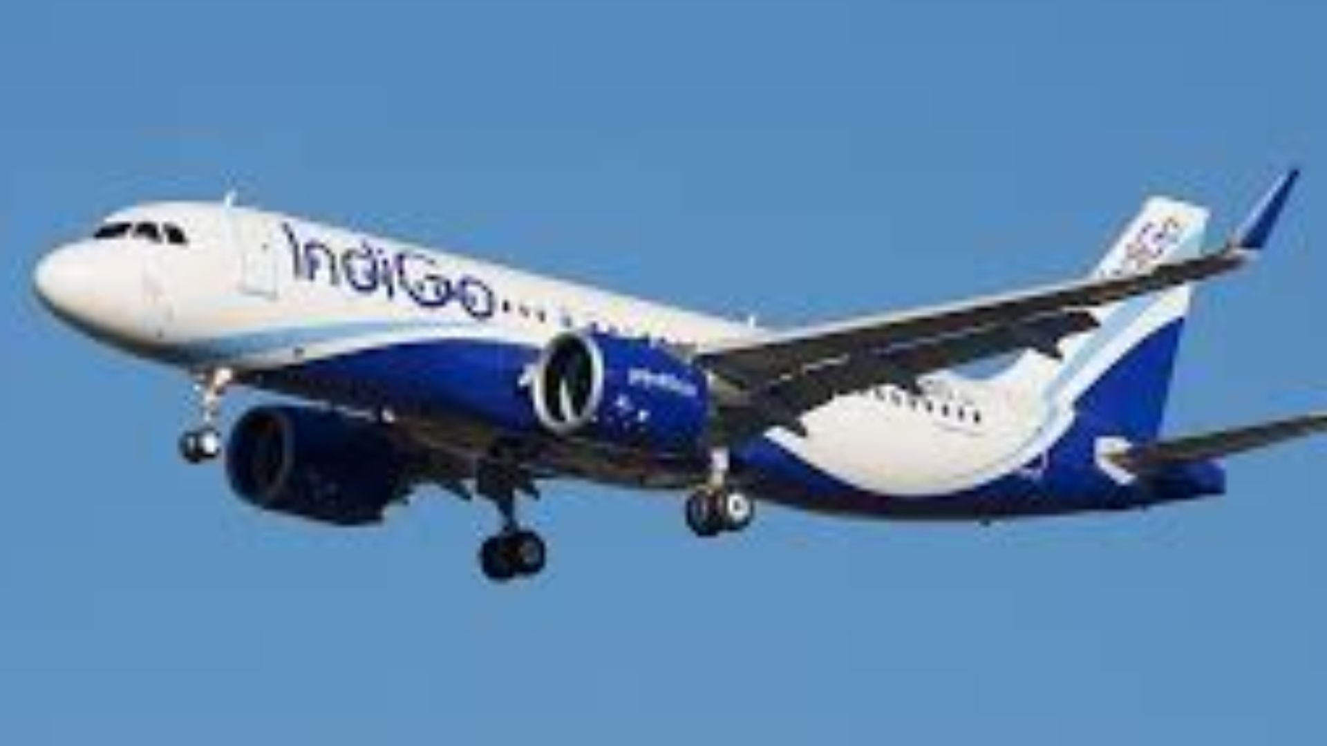 Indigo aeroplane 