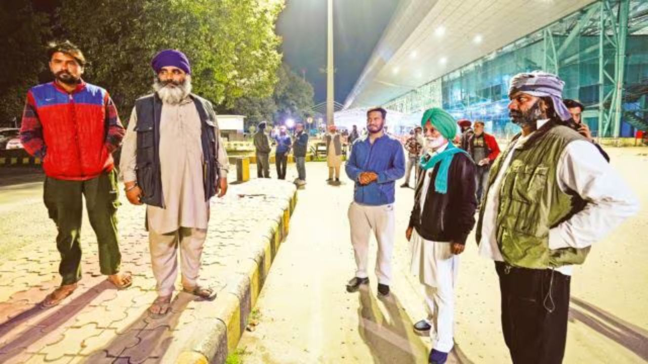 indian migrants flight From US 