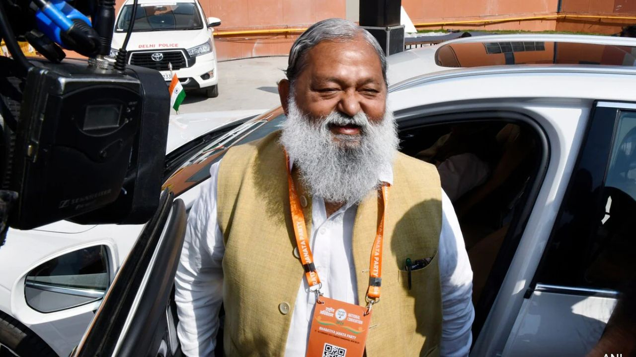 Anil Vij BJP Leader and Haryana Minister