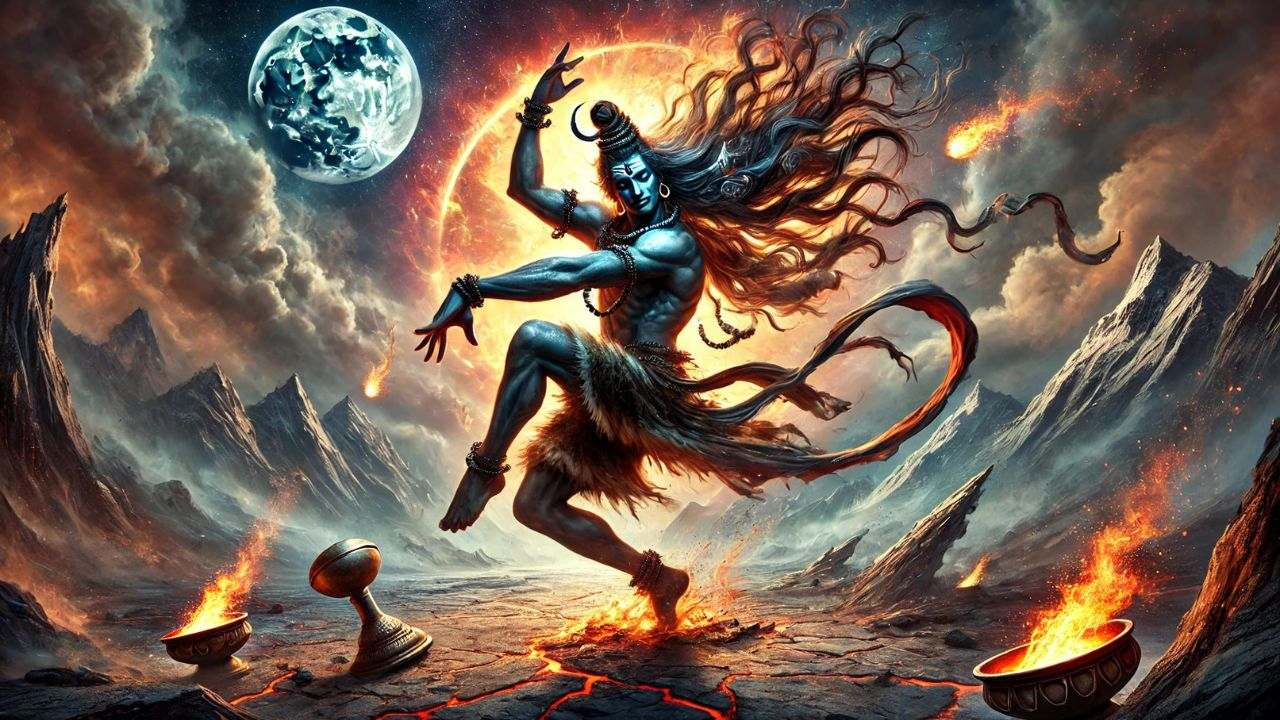 AI Image of Bhagwan Shiv Tandav