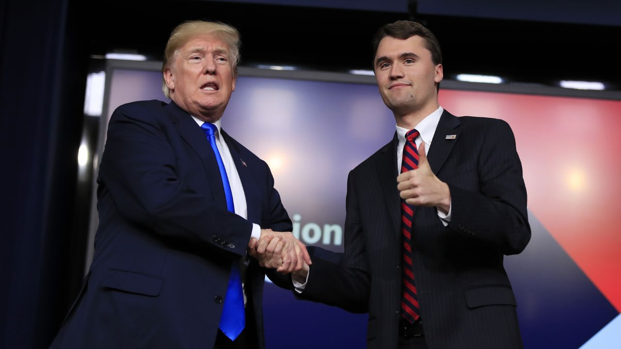 donald trump charlie kirk