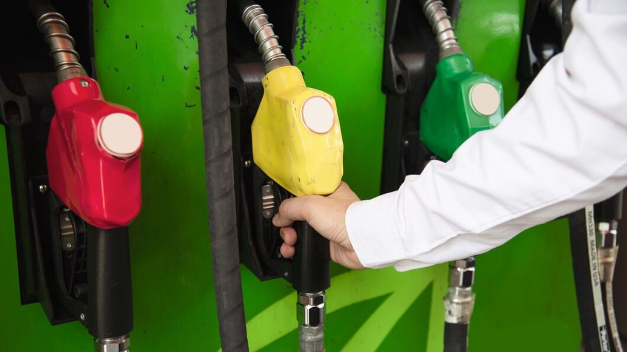 Diesel Petrol at Petrol Pump