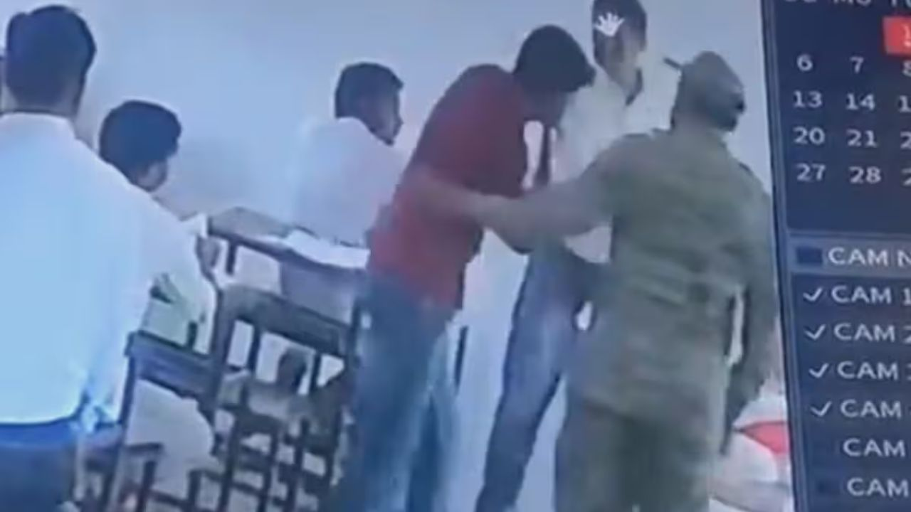 Dm beaten student