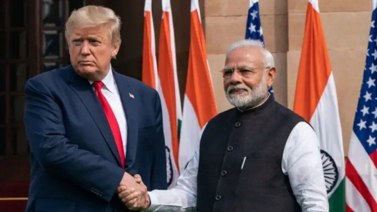 Donald trump and pm modi । Photo Credit: Social Media/ X