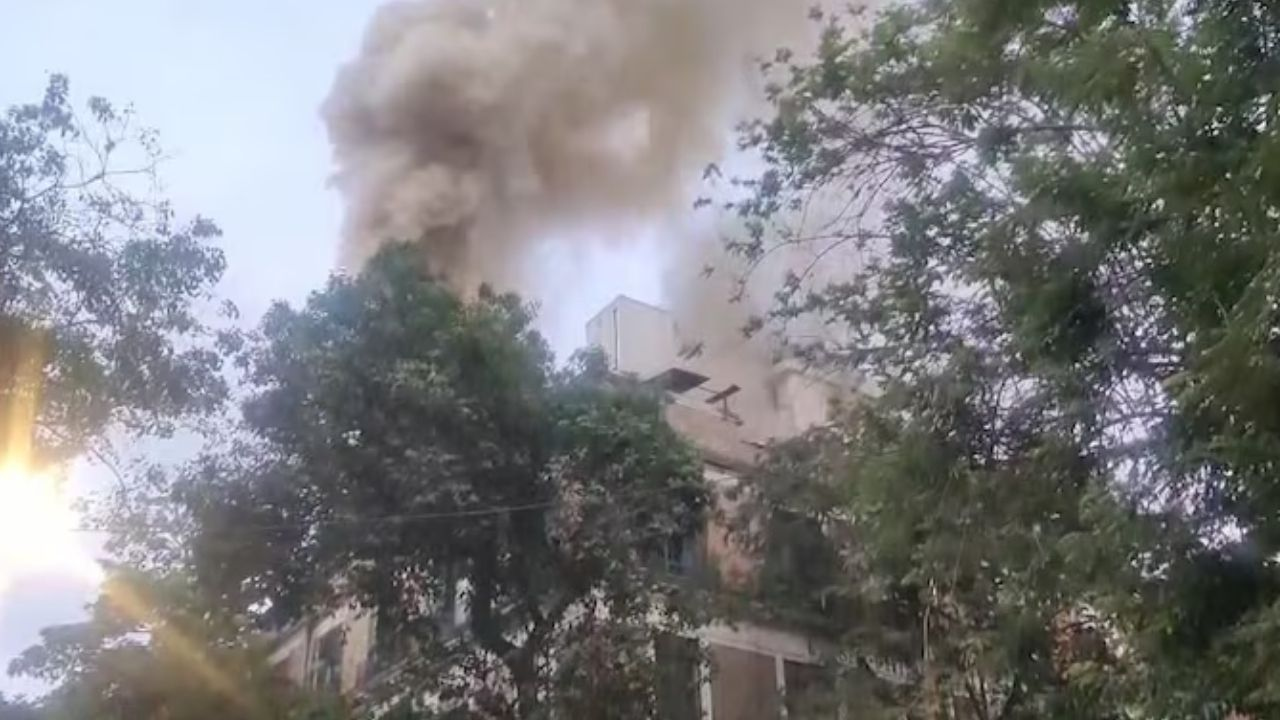 Fire at ED office 