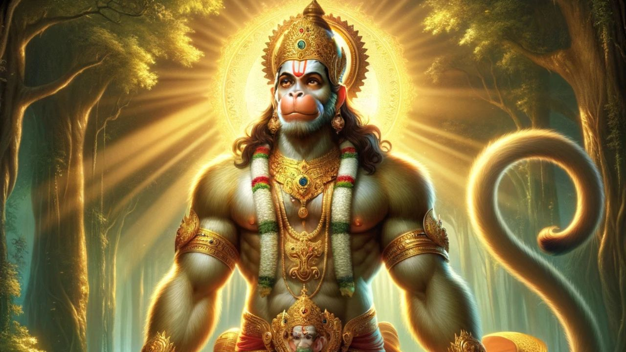 AI Image of Hanuman Ji