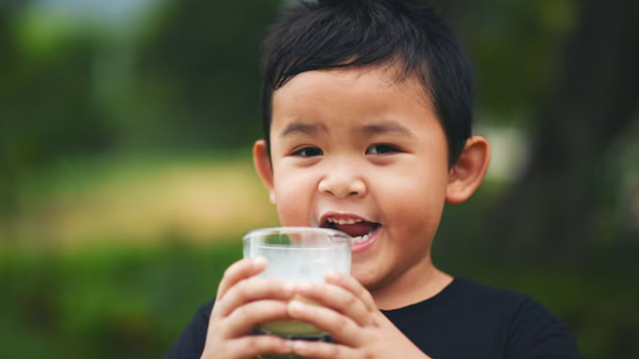 Children drink