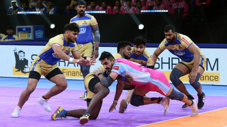Jaipur Pink Panthers vs Tamil Thalaivas