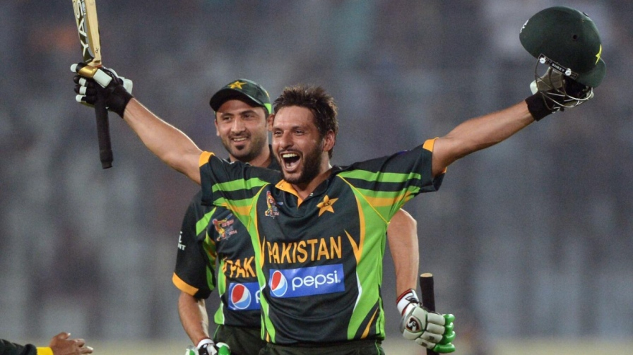 Shahid Afridi vs India