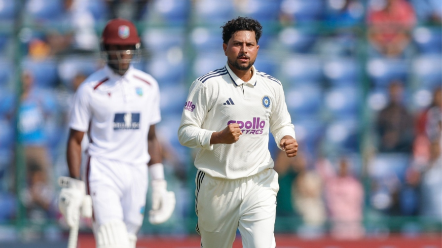 Kuldeep Yadav Test Wicket