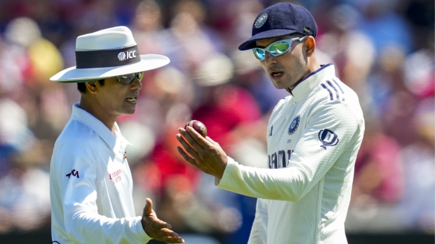 Shubman Gill angry on Umpire