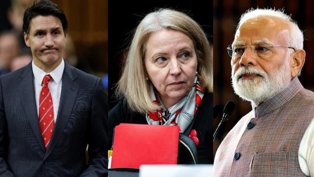 justin trudeau, nathalie drouin and pm modi