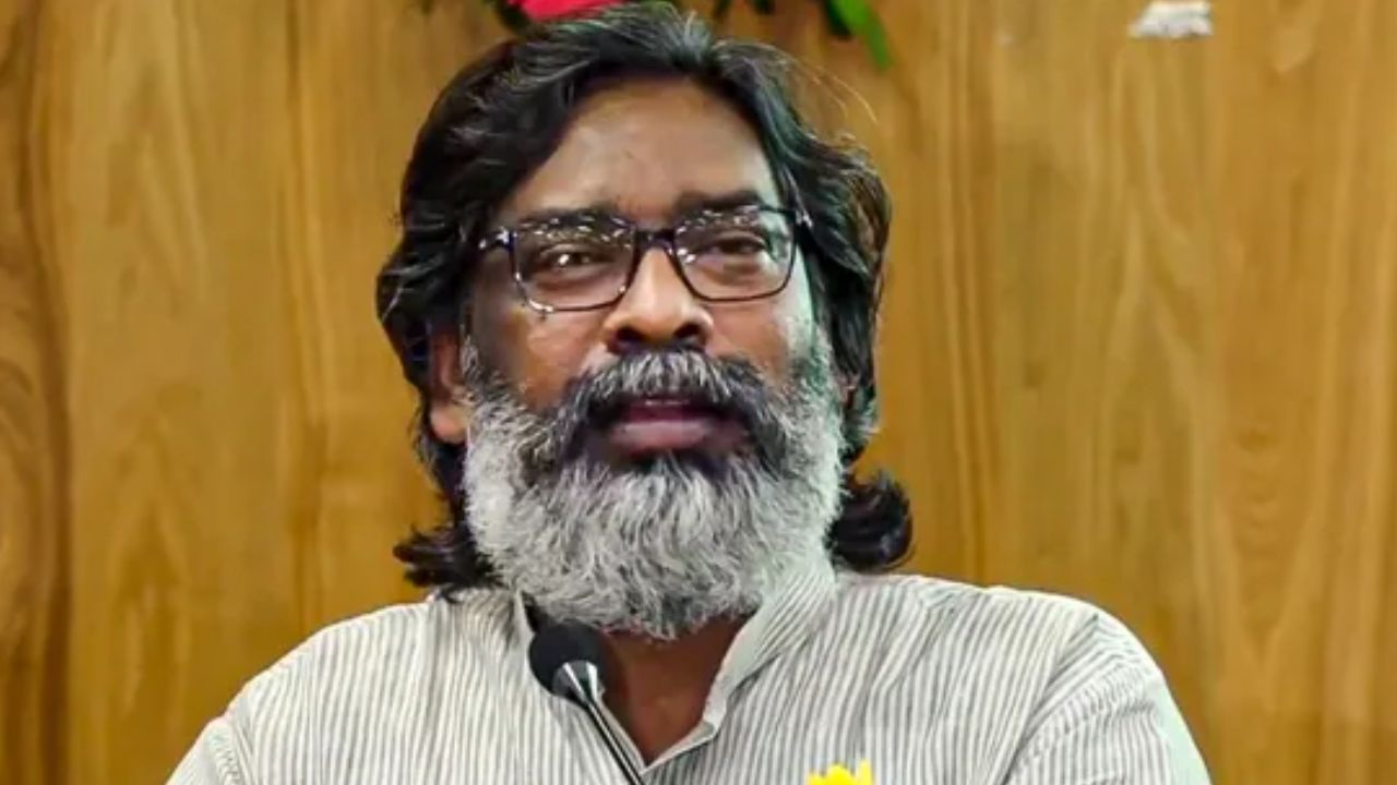 Hemant Soren । Photo Credit: PTI 