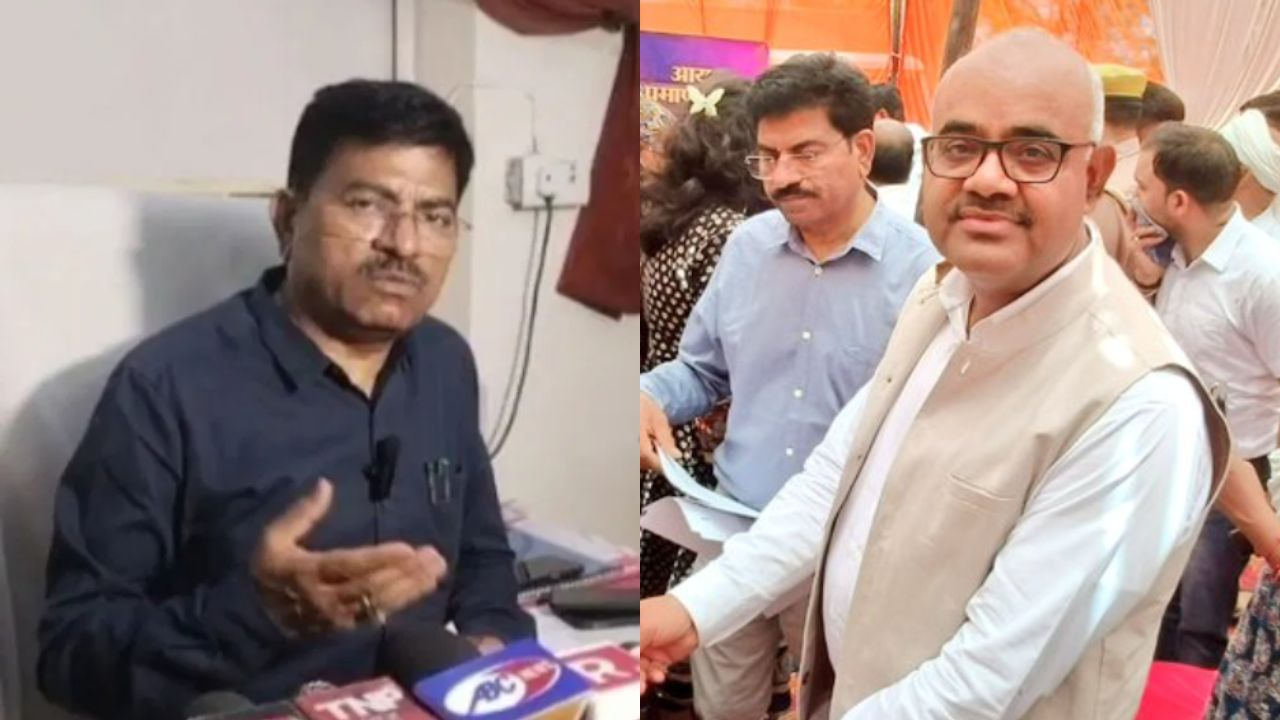 Kanpur DM and CMO dispute.