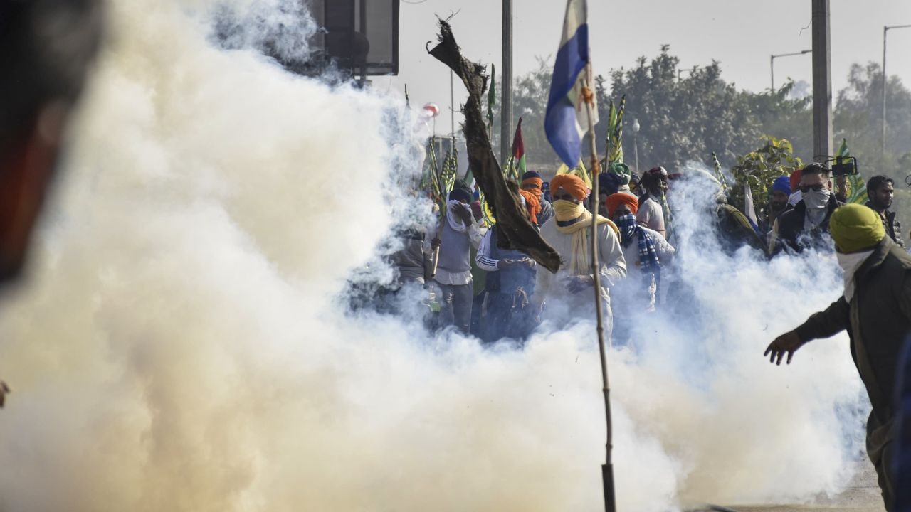 farmers protest