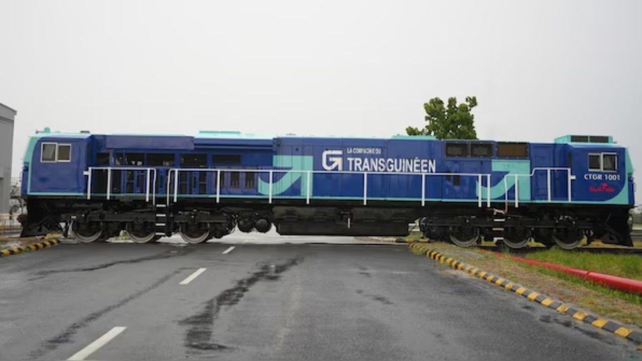 India locomotive train