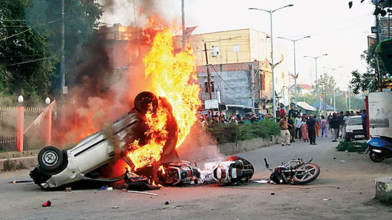 manipur violence representational image > PTI