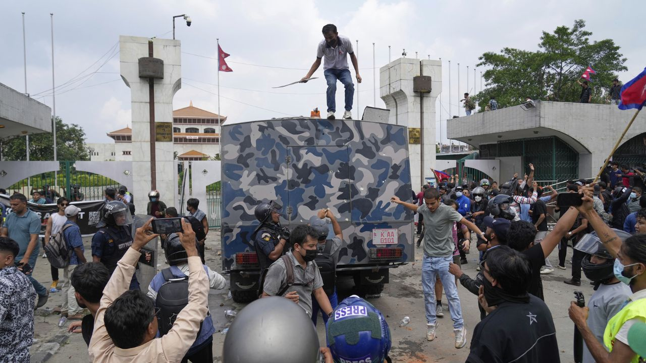 nepal protest
