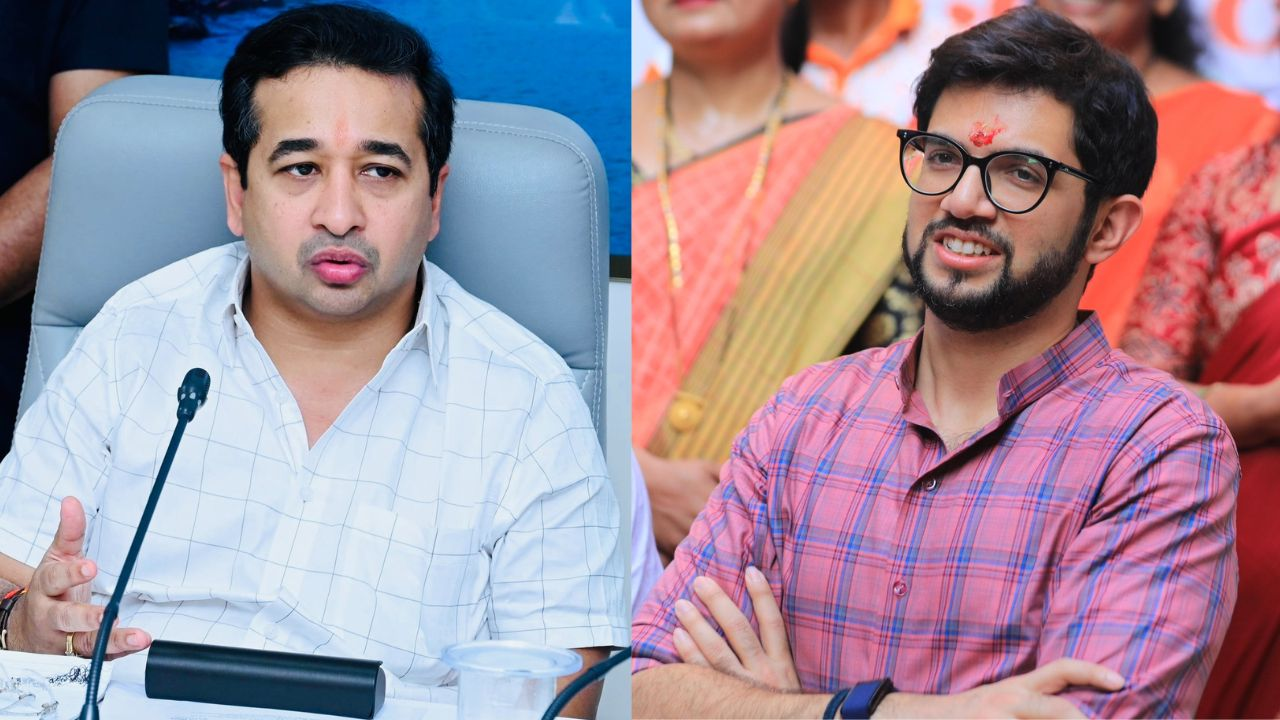 nitesh rane aditya thackeray