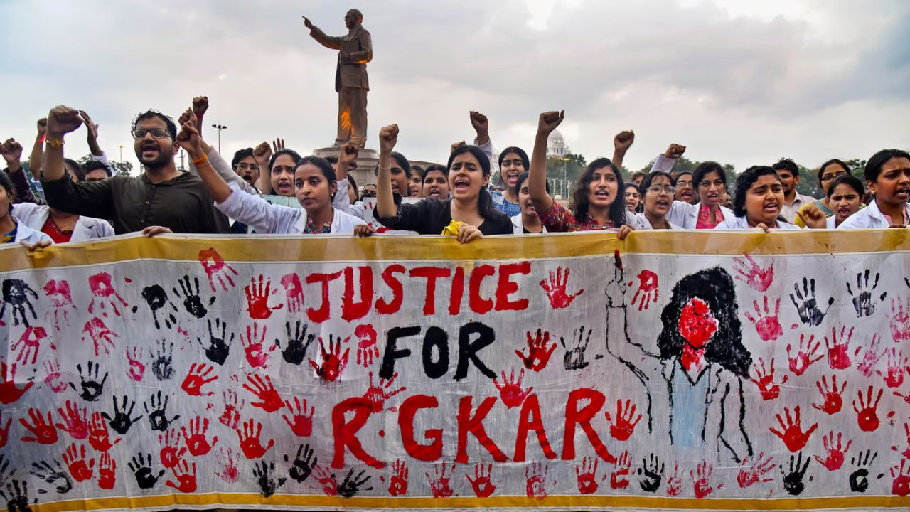 rg kar case protest
