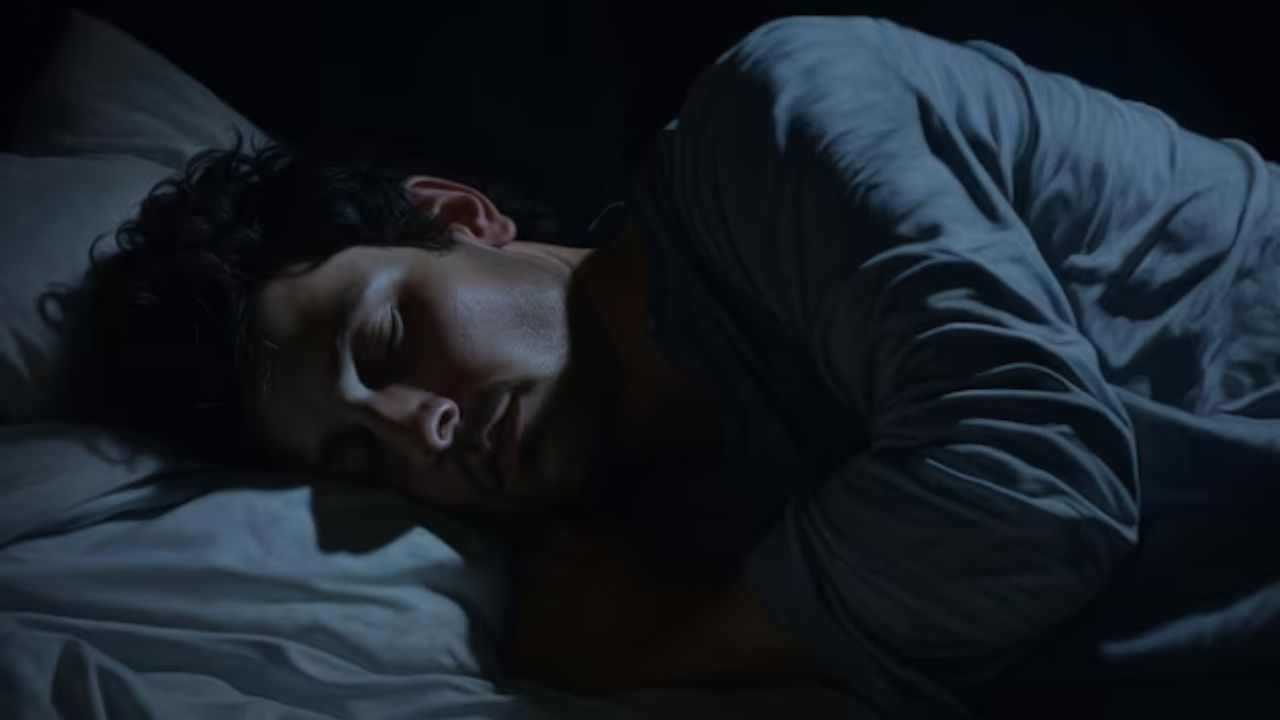 sleeping man 