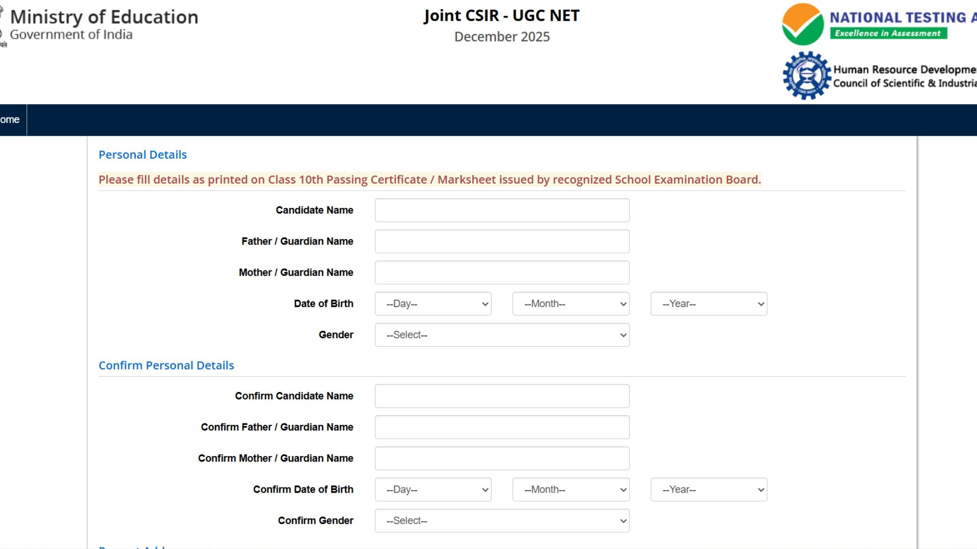  CSIR UGC NET