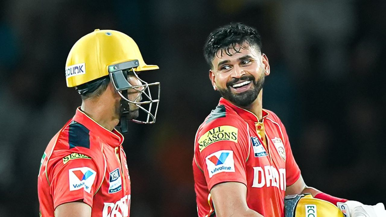 Shashank Singh and Shreyas Iyer