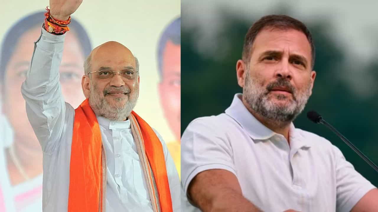 Amit shah and rahul gandhi