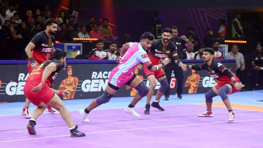 Jaipur Pink Panthers vs Bengaluru Bulls