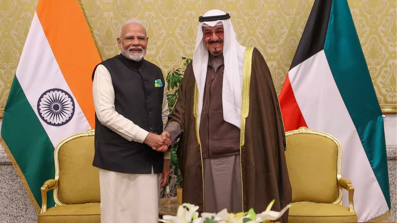 PM Narendra Modi in Kuwait