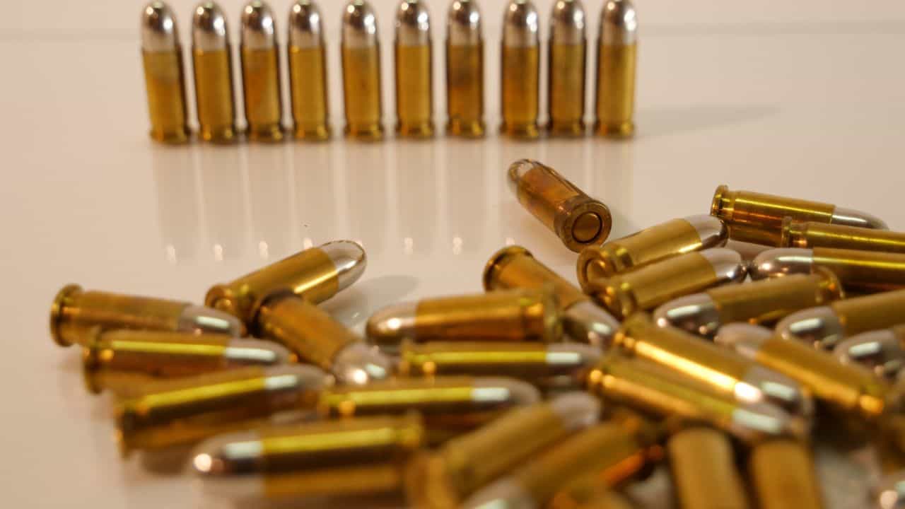 Image of bullet and ammunition