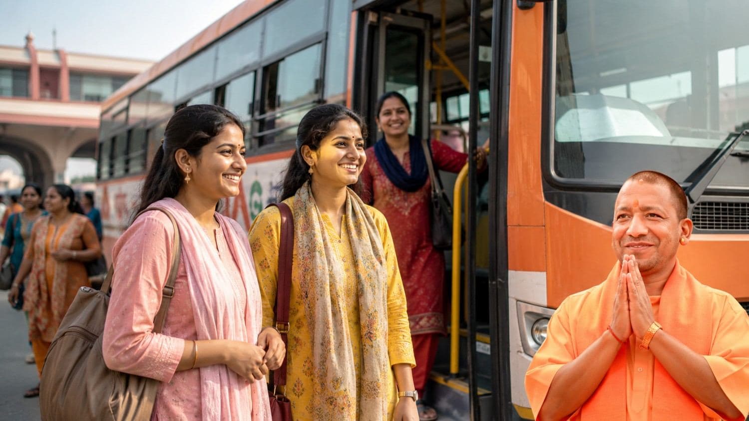 Women Get Free Bus Travel