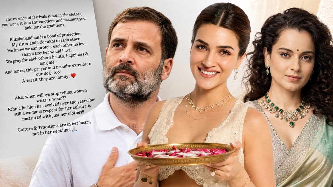 kriti sanon raksha bandhan ad