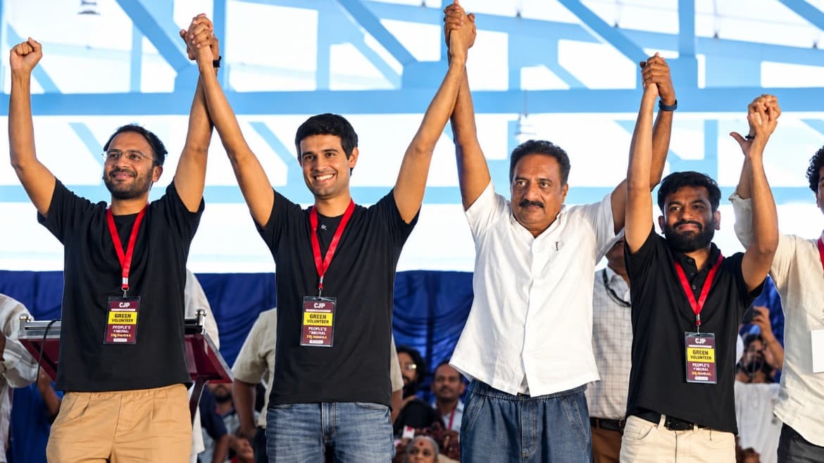 Dhruv Rathee and CJP Members