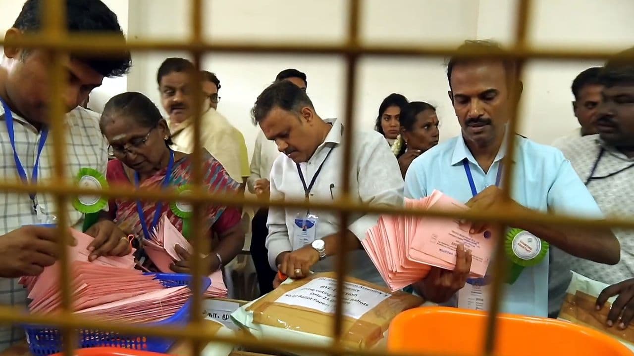 Tamil Nadu Vote Counting PTI