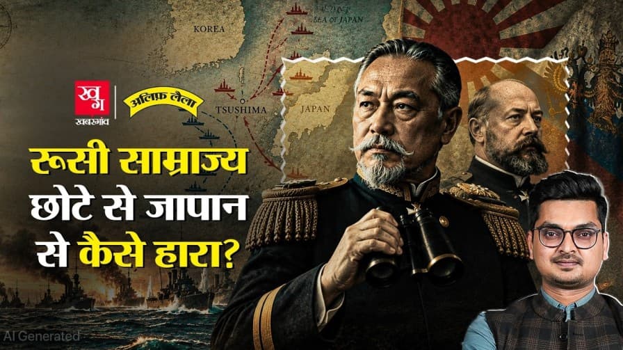 रूसी साम्राज्य छोटे से जापान से कैसे हारा?