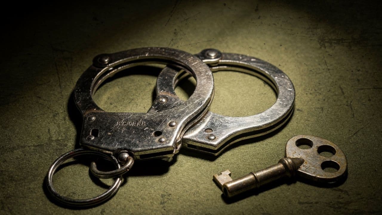 representative image of handcuffs