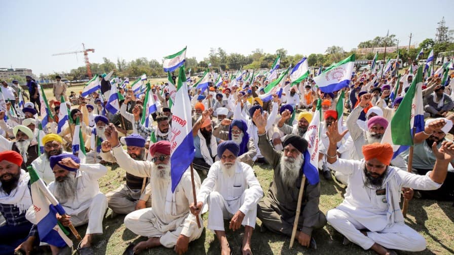 Shambhu Border farmers