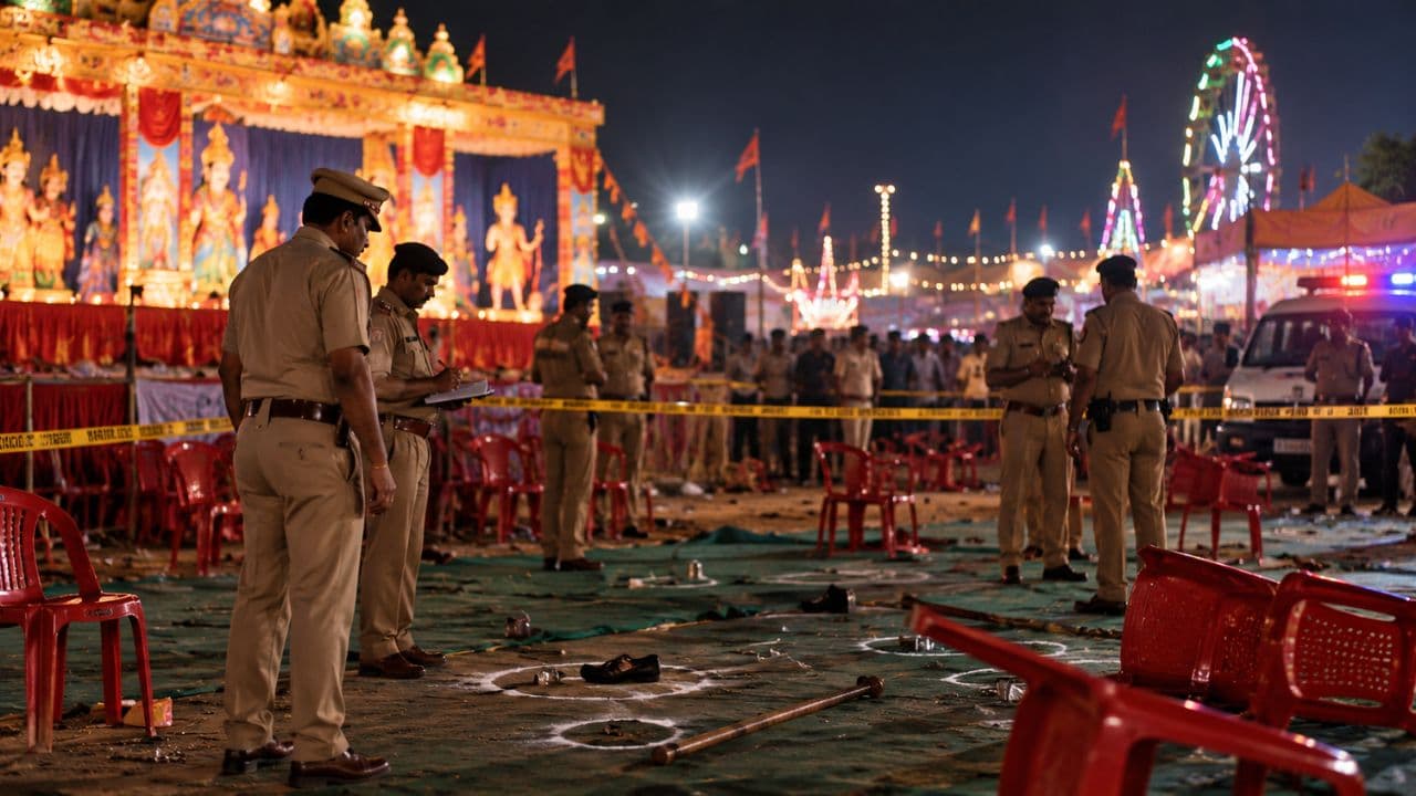 रामलीला कमेटी में हुए विवाद की प्रतीकात्मक तस्वीर
