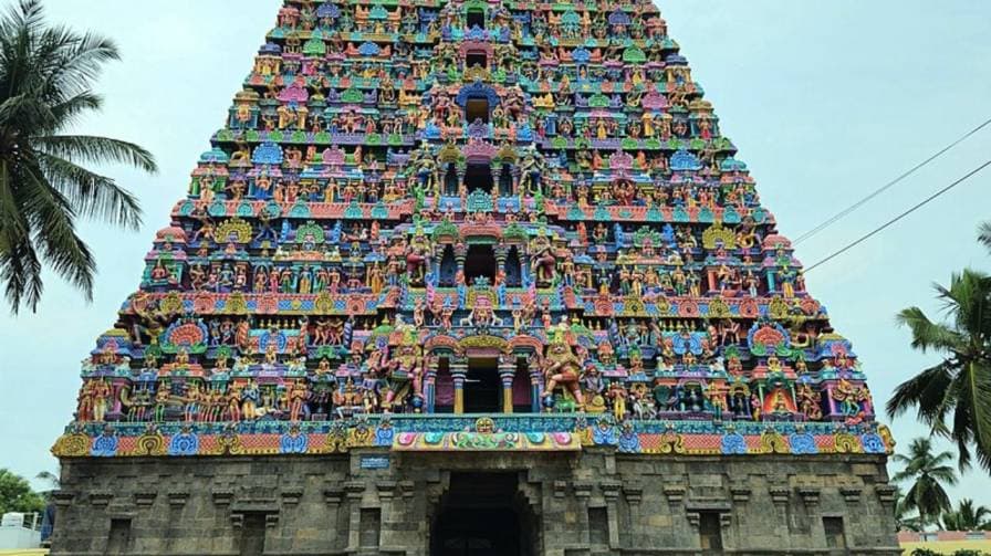 Mayuranathaswami Temple gate 